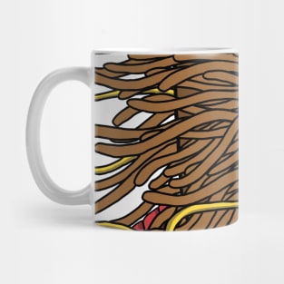 Over Shoulder Lobster PM Mug